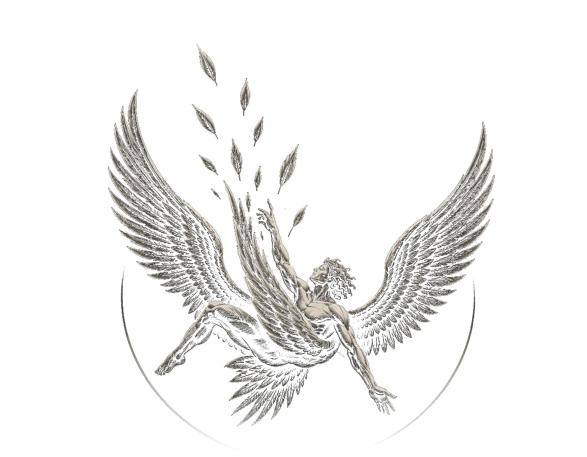 Ícaro en grabado renacentista, emblema de Renova Founders
